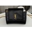 Saint Laurent mini nolita bag in lambskin 672738 Black