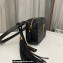 Saint Laurent lou belt bag in quilted leather 614031 Black