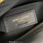 Saint Laurent lou belt bag in quilted leather 614031 Black