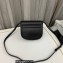 Saint Laurent kaia small satchel bag in smooth leather 619740 Black