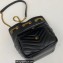 Saint Laurent joe mini bucket bag in quilted lambskin 701631 Black