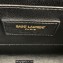 Saint Laurent june box bag in quilted leather 710080 Black