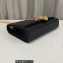 Saint Laurent kate small chain bag with tassel in smooth leather 474366 Black/Gold