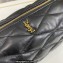 Saint Laurent sade small tube bag in quilted lambskin 712706 Black