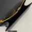 Saint Laurent kate small chain bag with tassel in smooth leather 474366 Black/Gold