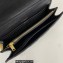Saint Laurent Becky Chain Wallet bag in quilted leather 585031 Black