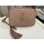 Saint Laurent Lou Camera Bag In Quilted Leather 574494/715232 Nude