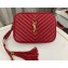Saint Laurent Lou Camera Bag In Quilted Leather 574494/715232 Red