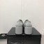 Chanel Heel CC Logo Platform Loafers Gray 2023