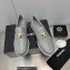 Chanel Heel 6.5cm Metal CC Logo Loafers G39697 Quilting Gray 2023