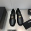 Chanel Heel 6.5cm Metal CC Logo Loafers G39697 Black 2023