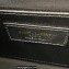 Saint Laurent kate small chain bag with tassel in crocodile-embossed shiny leather 474366 Black/Gold