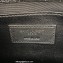 Saint Laurent kate small chain bag with tassel in crocodile-embossed shiny leather 474366 Black/Silver