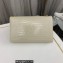 Saint Laurent kate medium chain bag with tassel in crocodile-embossed shiny leather 354119 Vintage/Gold