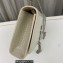 Saint Laurent kate medium chain bag with tassel in crocodile-embossed shiny leather 354119 Vintage/Silver