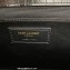 Saint Laurent kate medium chain bag with tassel in crocodile-embossed shiny leather 354119 Black/Gold