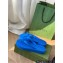 Cheap Sale Gucci Chevron Thong Sandals with Double G Blue
