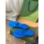 Cheap Sale Gucci Chevron Thong Sandals with Double G Blue