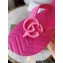 Cheap Sale Gucci Chevron Thong Sandals with Double G Fuchsia