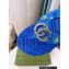 Cheap Sale Gucci Chevron Thong Sandals with Crystal Double G Blue
