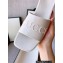 Cheap Sale Gucci Heel 5.5cm Platform 2.5cm Embossed Logo Rubber Slide Sandals White