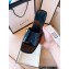 Cheap Sale Gucci Heel 5.5cm Platform 2.5cm Embossed Logo Rubber Slide Sandals Black