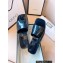 Cheap Sale Gucci Heel 5.5cm Platform 2.5cm Embossed Logo Rubber Slide Sandals Black