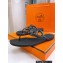 Cheap Sale Hermes Egerie Chaine D'ancre TPU Flip Flops Thongs Sandals Black
