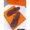 Cheap Sale Hermes Egerie Chaine D'ancre TPU Flip Flops Thongs Sandals Burgundy