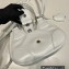 Prada Moon Re-Nylon and leather Bag 1BA381 White