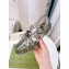 Cheap Sale Gucci Rubber Sandals with Double G Transparent Gun Color