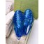 Cheap Sale Gucci Rubber Sandals with Double G Blue