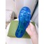 Cheap Sale Gucci Rubber Sandals with Double G Blue