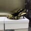 Dior Heel 6.5cm J'Adior Slingback Pumps in Black Cotton Embroidered with Dior Jardin d'Hiver Motif in Metallic Thread 2023