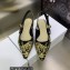 Dior J'Adior Slingback Ballerina Flats in Black Cotton Embroidered with Dior Jardin d'Hiver Motif in Metallic Thread 2023