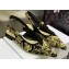 Dior J'Adior Slingback Ballerina Flats in Black Cotton Embroidered with Dior Jardin d'Hiver Motif in Metallic Thread 2023