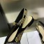 Dior J'Adior Slingback Ballerina Flats in Black Cotton Embroidered with Dior Jardin d'Hiver Motif in Metallic Thread 2023