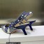 Dior Heel 6.5cm J'Adior Slingback Pumps in Blue Cotton Embroidered with Dior Jardin d'Hiver Motif 2023