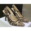 Dior Heel 9.5cm J'Adior Slingback Pumps in Hazelnut Toile de Jouy Embroidered Cotton 2023