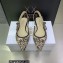 Dior J'Adior Slingback Ballerina Flats in Hazelnut Toile de Jouy Embroidered Cotton 2023
