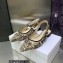 Dior J'Adior Slingback Ballerina Flats in Hazelnut Toile de Jouy Embroidered Cotton 2023