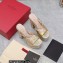 Valentino Heel 15.5cm platform 4cm Tan-Go Slides in patent leather Rainbow Gold 2023