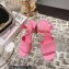Chanel Heel 7.5cm Patent Leather Sandals Pink 2023