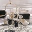 Chanel Heel 7.5cm Patent Leather Sandals White 2023