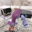 Chanel Heel 7.5cm Patent Leather Sandals Lilac 2023