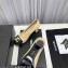 Chanel Heel 6cm Chain Crystal and Pearl CC Logo Pumps Leather Beige 2023