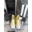 Chanel Canvas High-top Sneakers Yellow Spring 2023