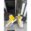 Chanel Canvas High-top Sneakers Yellow Spring 2023