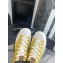 Chanel Canvas High-top Sneakers Yellow Spring 2023