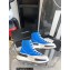 Chanel Canvas High-top Sneakers Blue Spring 2023